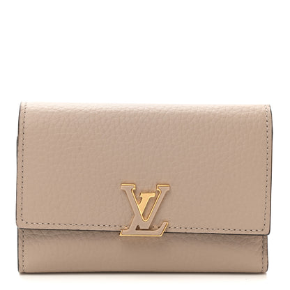 Louis Vuitton Taurillon Capucines Compact Wallet 1 of 8