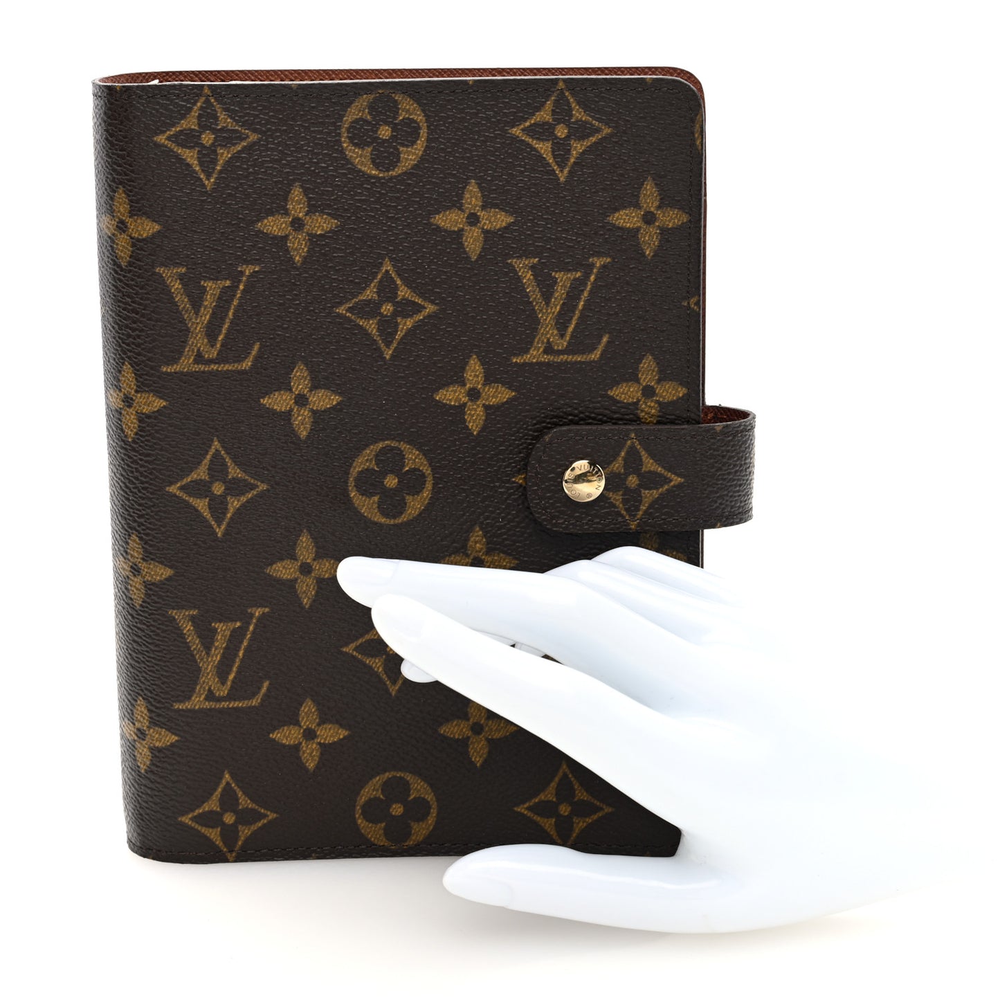 Monogram Medium Ring Agenda Cover