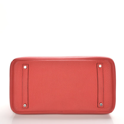 Hermes Togo Birkin 35 Bougainvillea 6 of 34