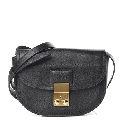 3.1 Phillip Lim 3.1 Calfskin Mini Pashli Saddle Belt Bag Black 1 of 9