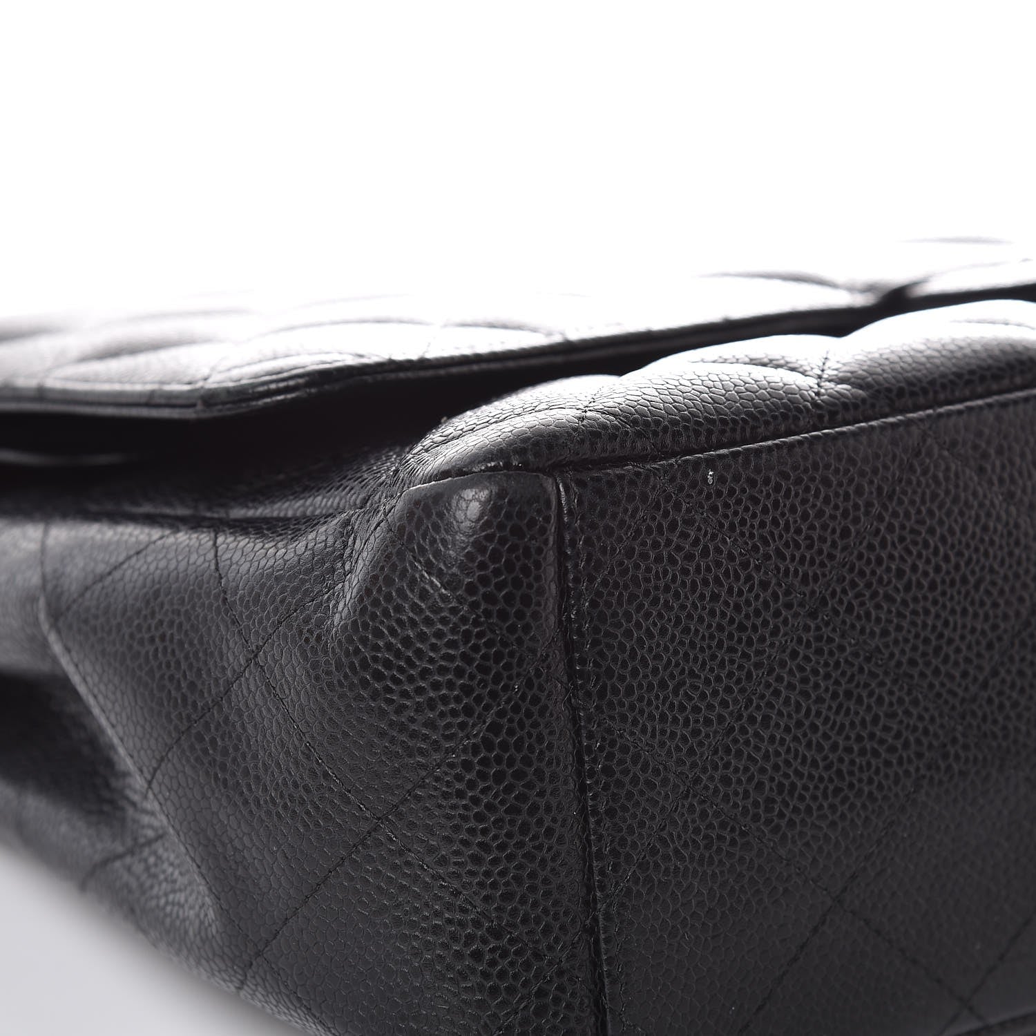 Chanel Caviar Quilted Maxi Double Flap Black 10 of 13