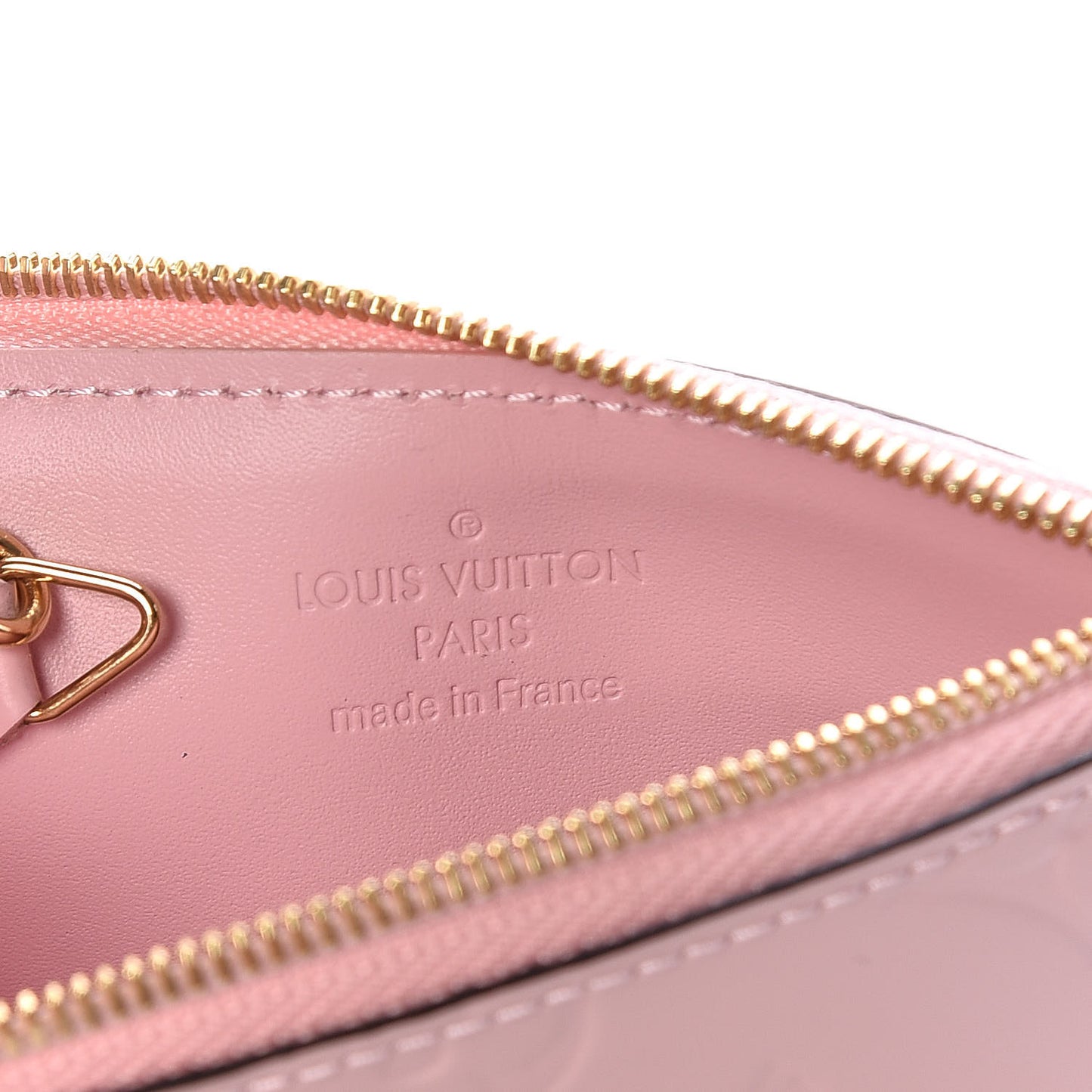 Vernis Key Pouch Rose Ballerine