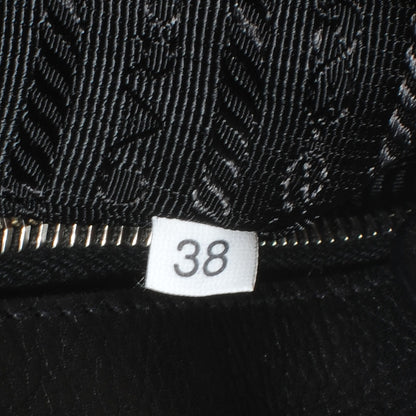 Prada Soft Calf Pleated Hobo Nero Black 8 of 9