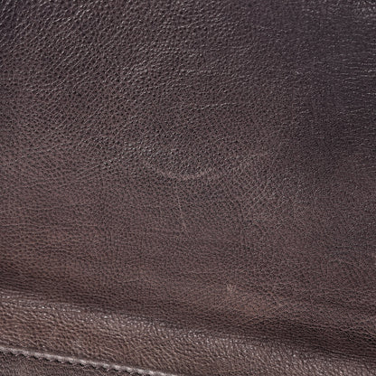 Prada Glace Calfskin Fold Over Clutch Ombre Ardesia Fumo 10 of 17