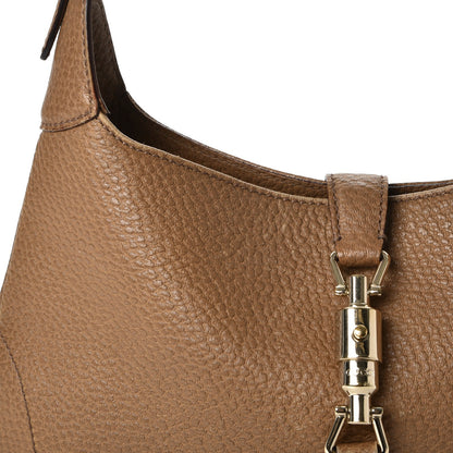 Gucci Soft Grained Calfskin Jackie O Hobo Camelia 9 of 21