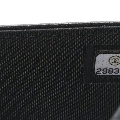 Chanel Calfskin Chain 20s Signe Wallet on Chain WOC Black 8 of 14