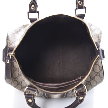 Gucci GG Plus Monogram Web Medium Joy Boston Dark Brown 7 of 14