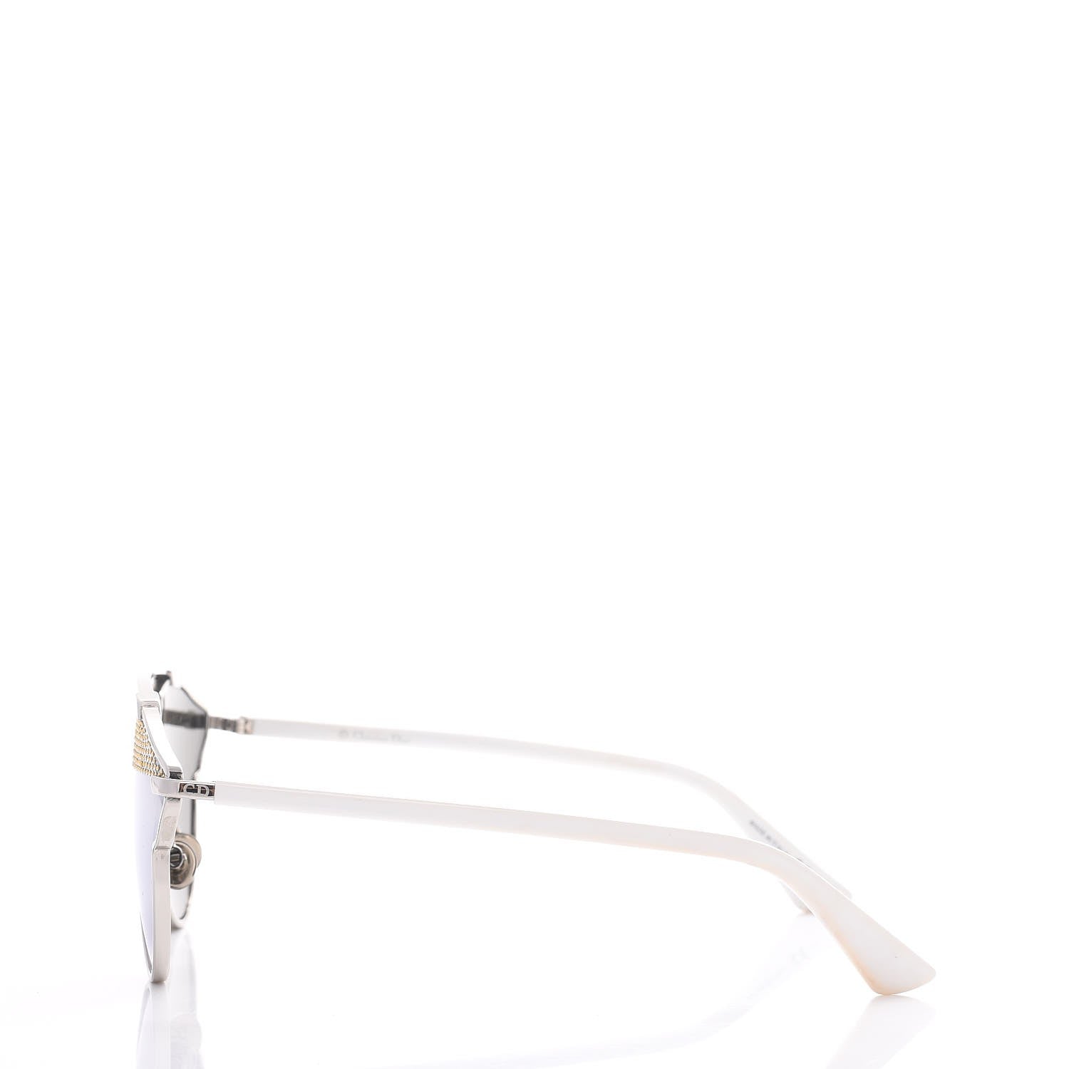 Christian Dior Studded So Real Sunglasses Silver 4 of 10