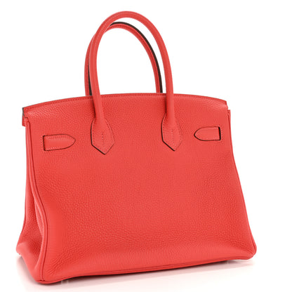Hermes Togo Birkin 30 Rouge Pivoine 3 of 12