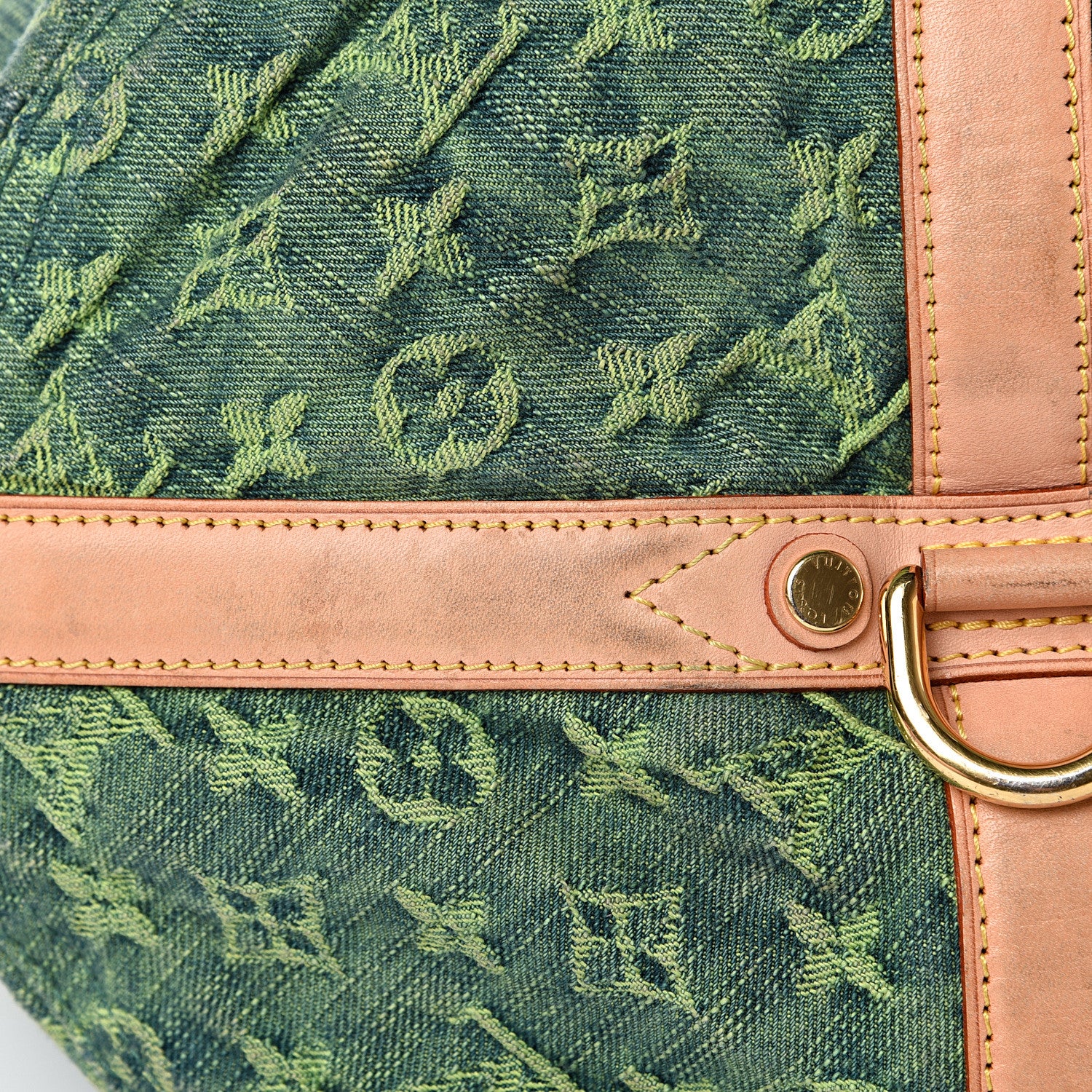 Louis Vuitton Denim Sunburst PM Messenger Vert 14 of 19