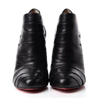 Christian Louboutin Calfskin Lina 120 Ankle Booties 38.5 Black 2 of 11