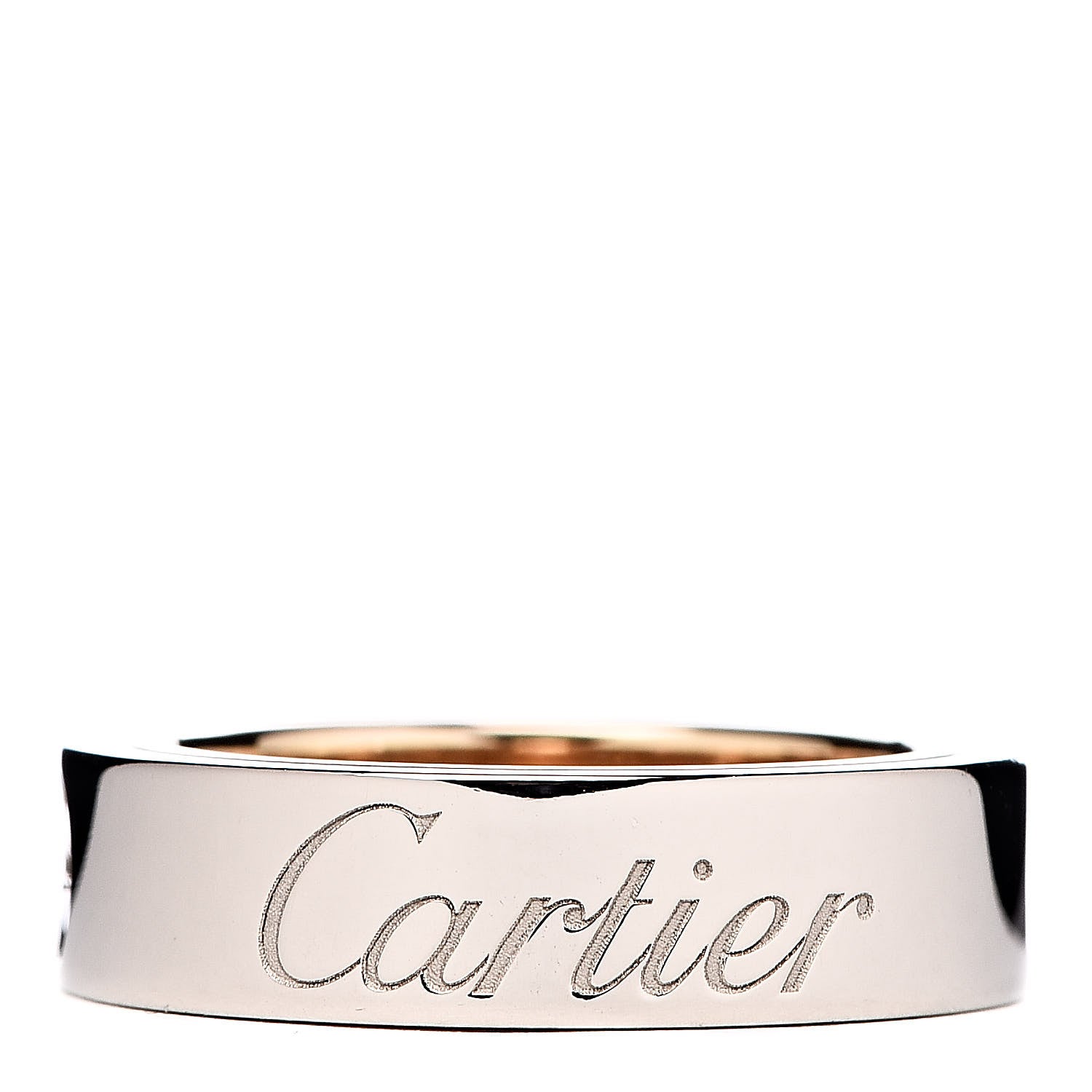 Cartier 18K White Pink Gold 5.5mm Astro LOVE Ring 50 5.5 4 of 5