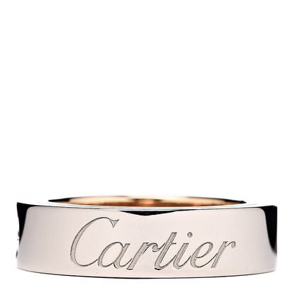 Cartier 18K White Pink Gold 5.5mm Astro LOVE Ring 50 5.5 4 of 5