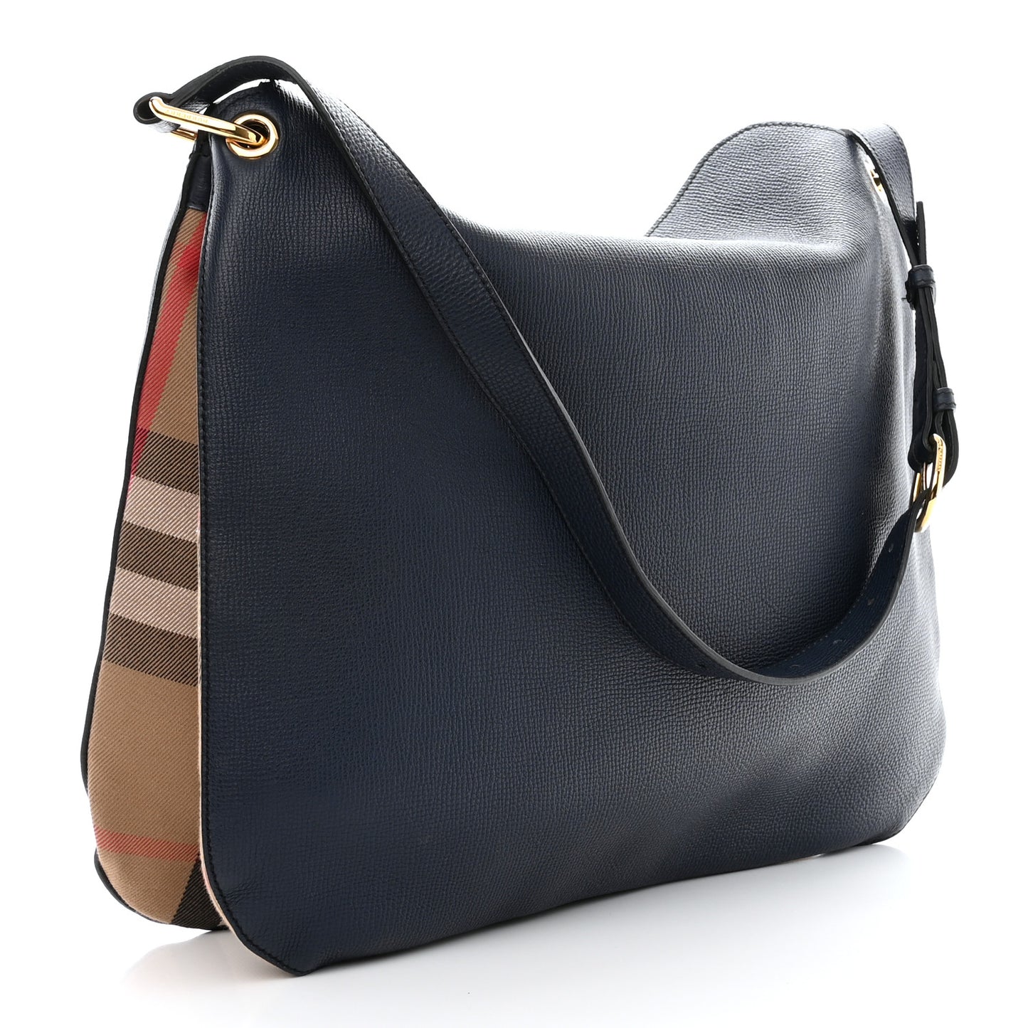 Derby Calfskin House Check Cornwall Hobo Ink Blue