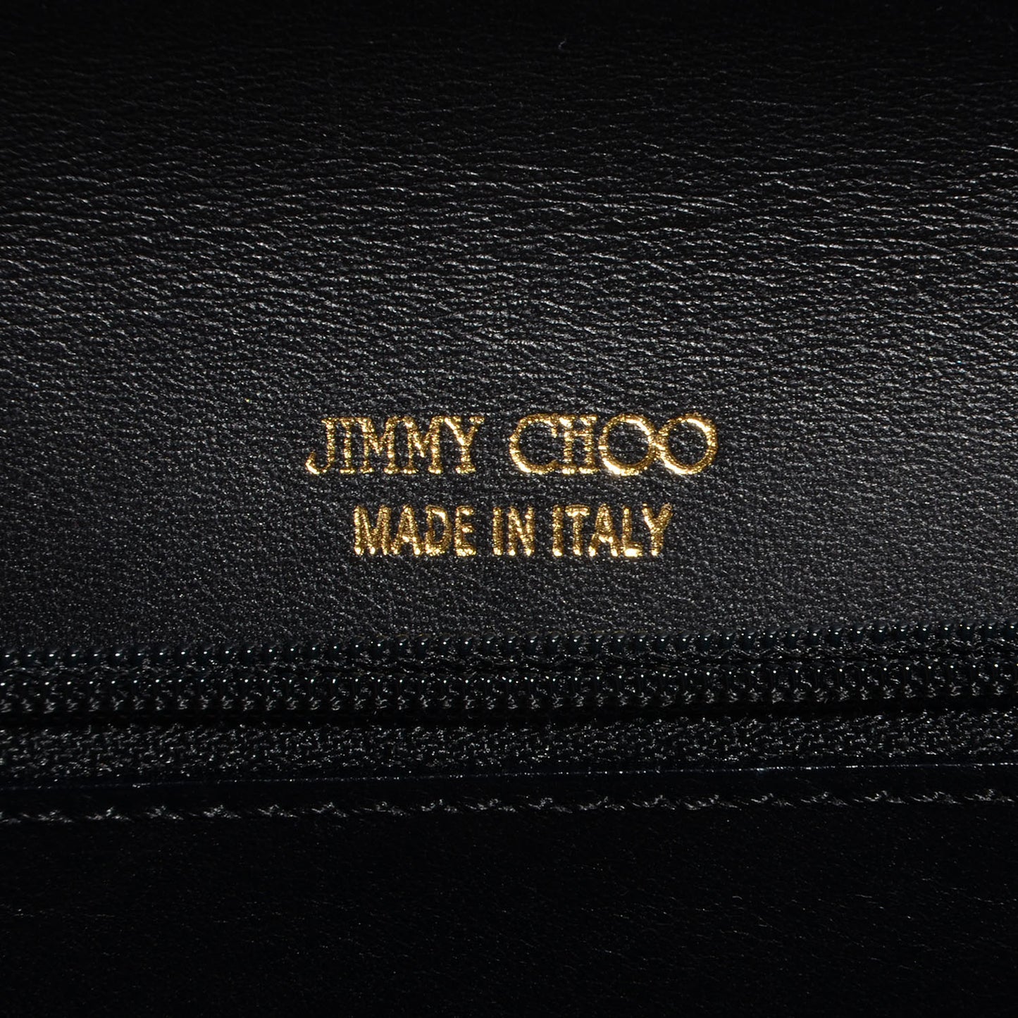 Patent Snake Embossed Ubai Clutch Black