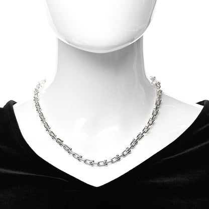 Tiffany Sterling Silver Medium HardWear Link Necklace 2 of 5