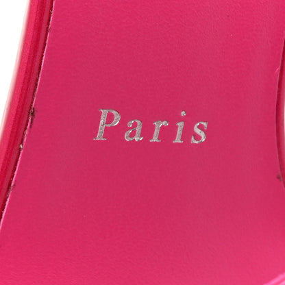 Christian Louboutin Patent Perle Rosa Z 80 Sandals 39 39 Pinup 10 of 11
