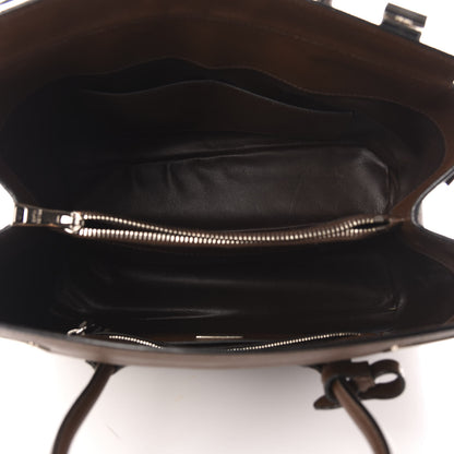 Prada Saffiano Cuir Twin Tote Cacao 5 of 15