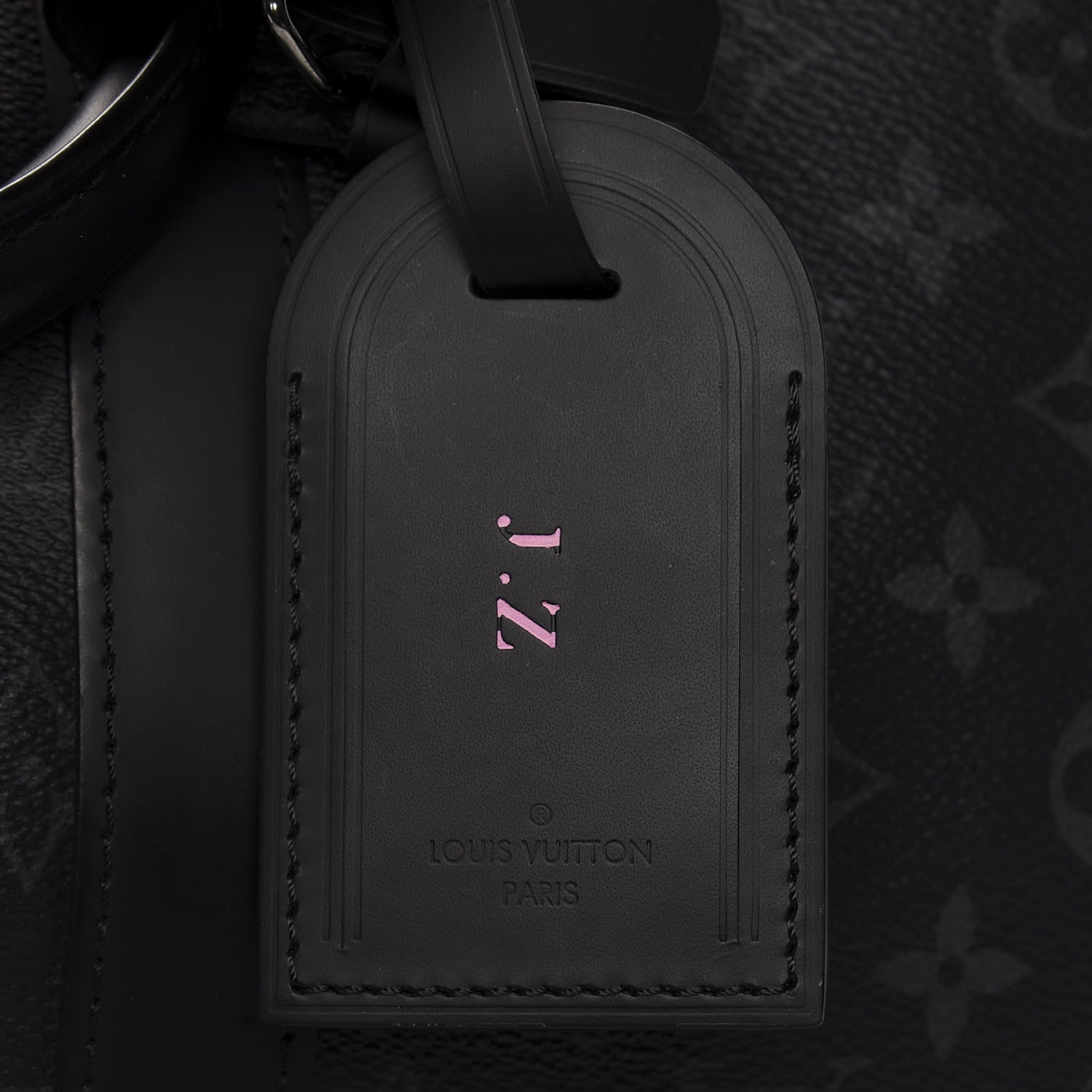 Louis Vuitton Monogram Eclipse Keepall Bandouliere 45 9 of 9