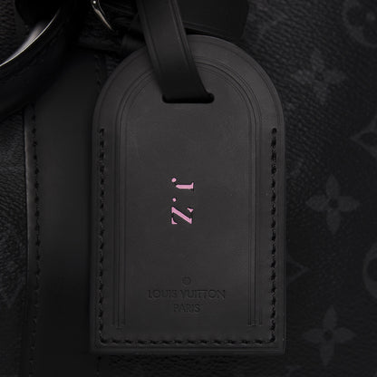 Louis Vuitton Monogram Eclipse Keepall Bandouliere 45 9 of 9