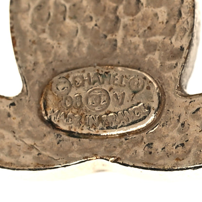 Chanel Pearl CC Earrings Gold 4 of 4