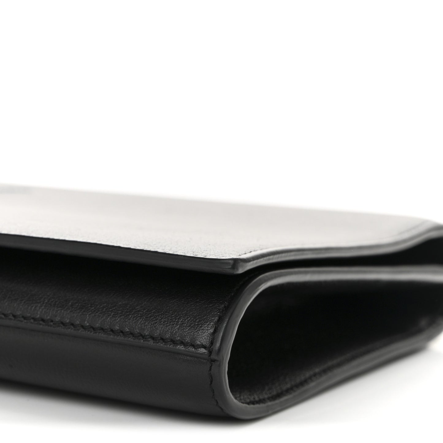 Calfskin Monogram Large Belle De Jour Clutch Black