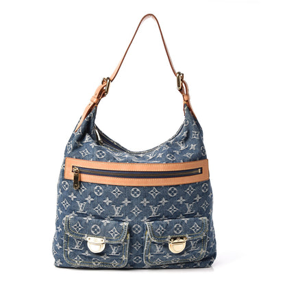 Louis Vuitton Denim Baggy GM Blue 1 of 7