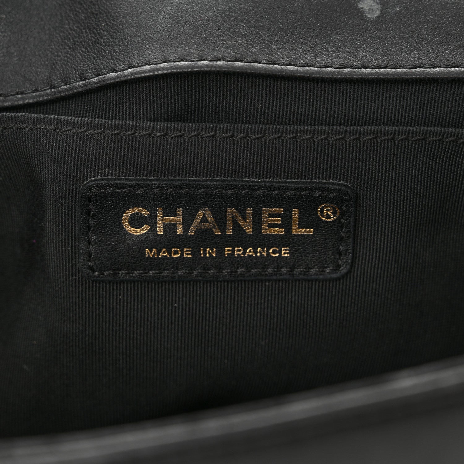 Chanel Lambskin Quilted Medium Boy Flap Black 6 of 20