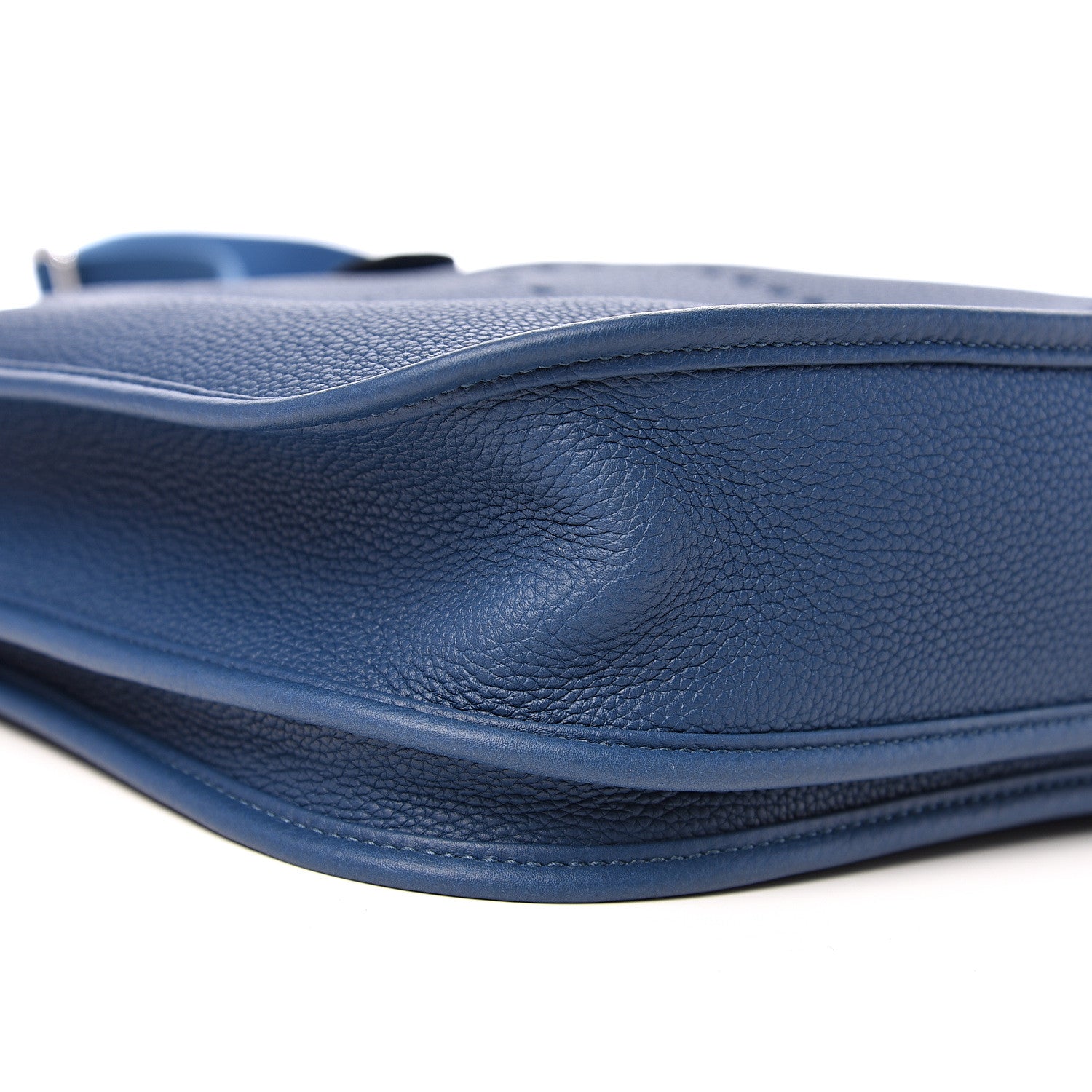 Hermes Taurillon Clemence Evelyne III PM Deep Bleu 7 of 10