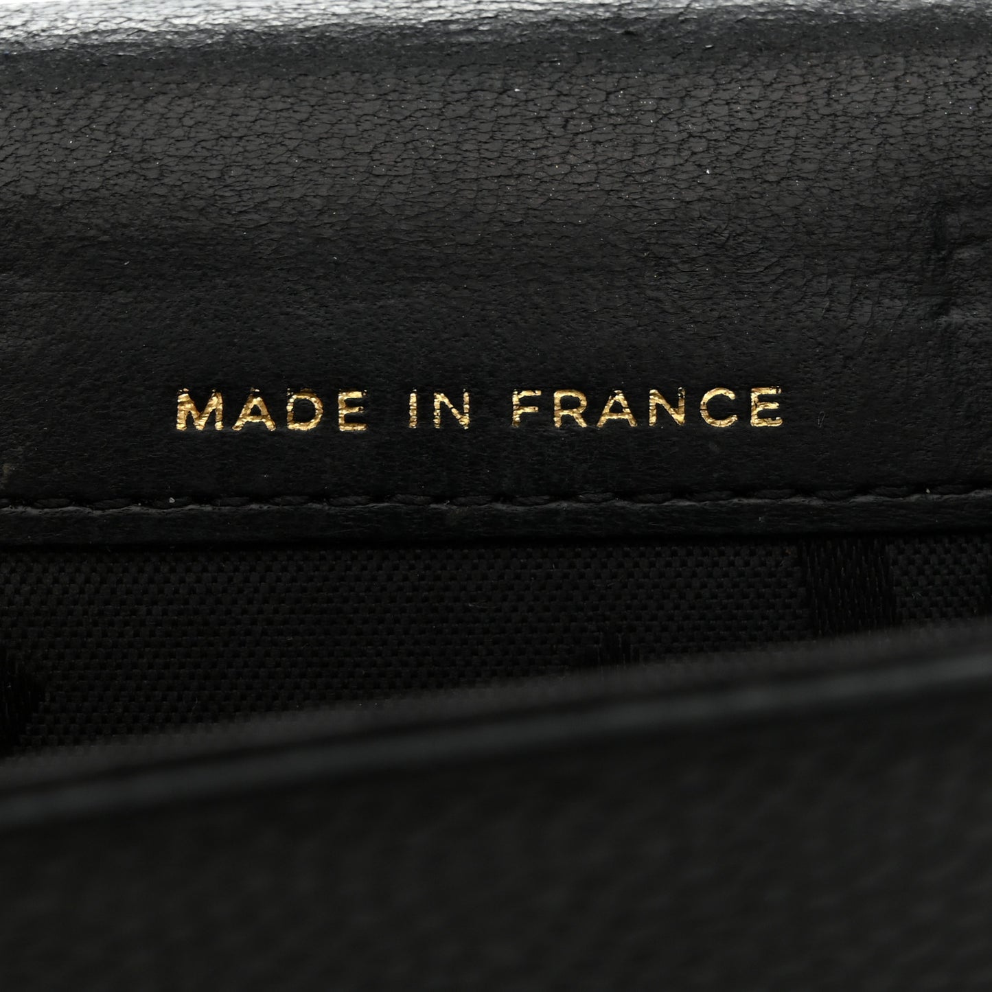 Caviar Timeless CC Flap Card Holder Black