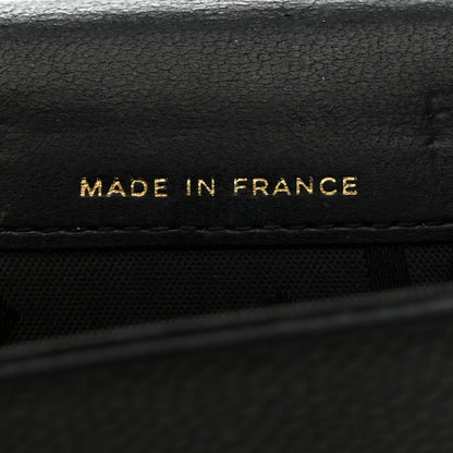 Chanel Caviar Timeless CC Flap Card Holder Black 6 of 7