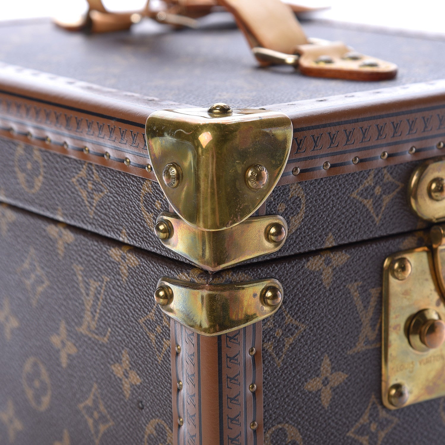 Louis Vuitton Monogram Boite Flacons Beauty Train Trunk Case 23 of 27