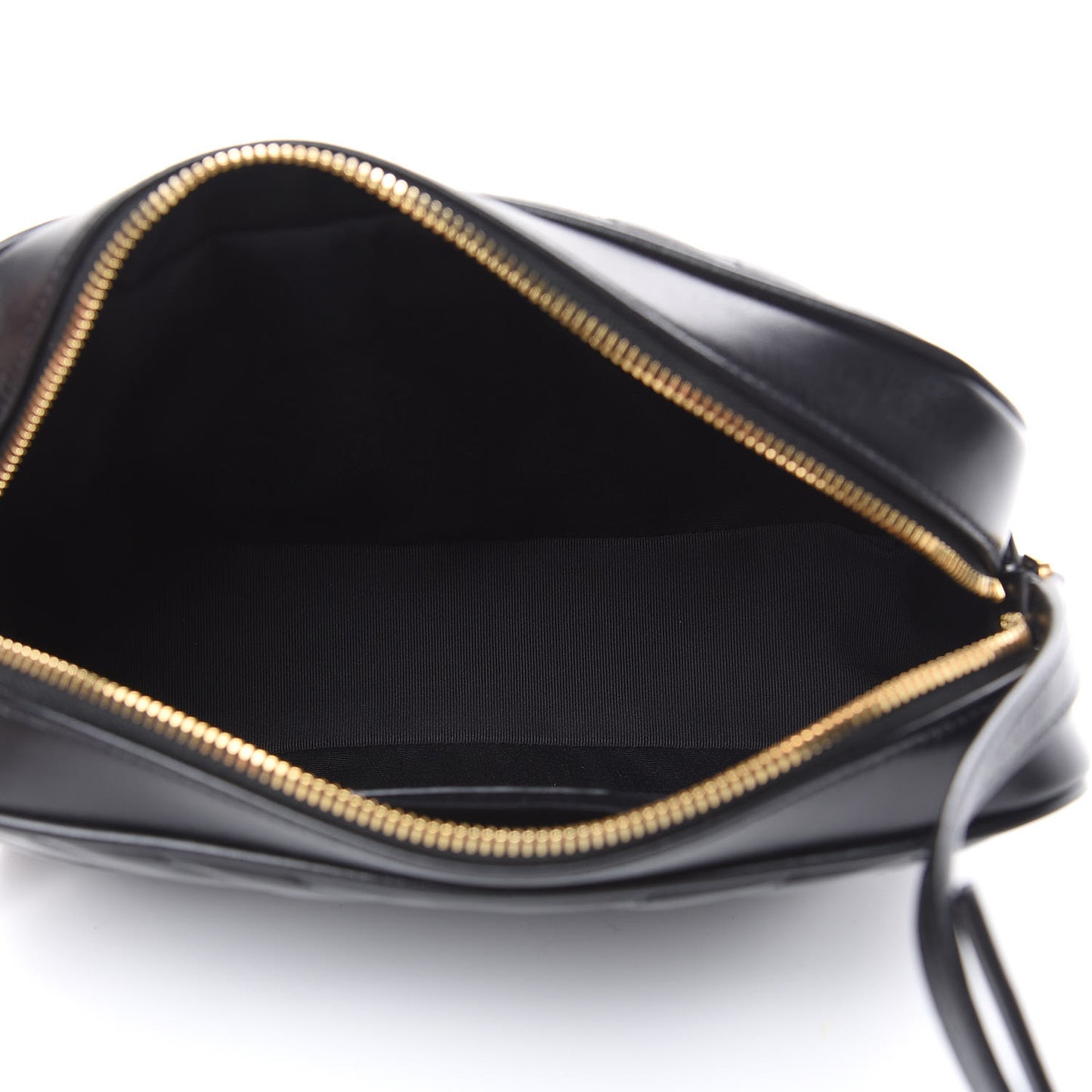 Calfskin Matelasse Monogram Lou Camera Bag Black