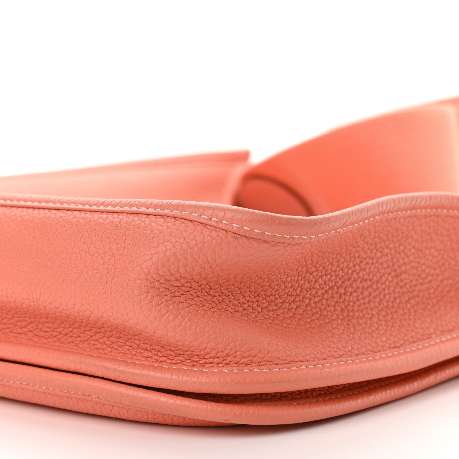 Hermes Taurillon Clemence Evelyne III PM Crevette 10 of 11
