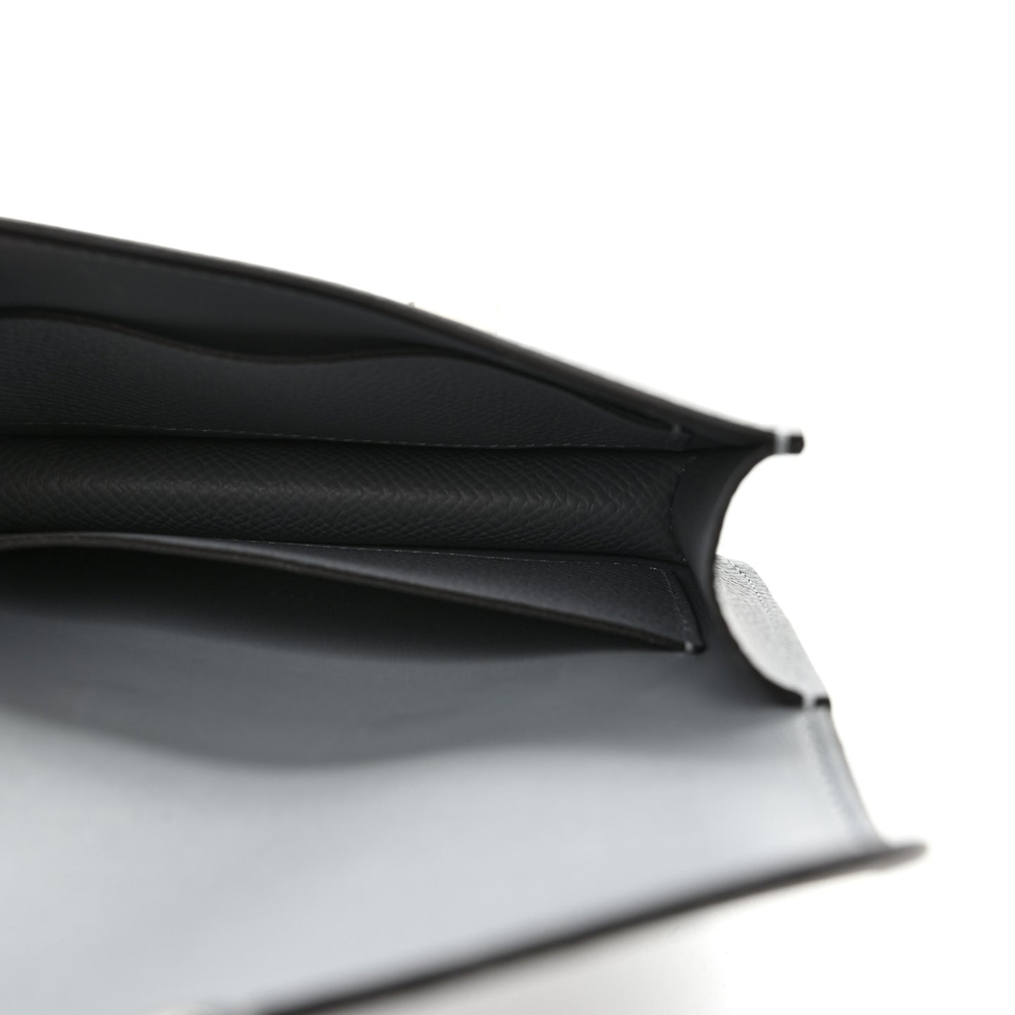 Epsom Constance Slim Wallet Gris Pantin