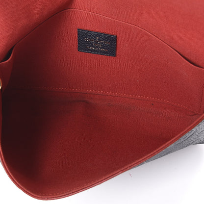 Louis Vuitton Empreinte Pochette Felicie Chain Wallet Marine Rouge 5 of 8
