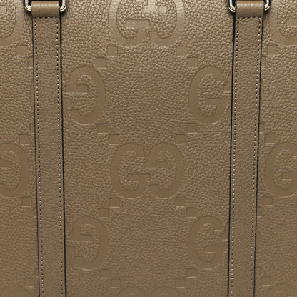 Gucci Piuma Calfskin Jumbo GG Embossed Briefcase Good Taupe 8 of 11