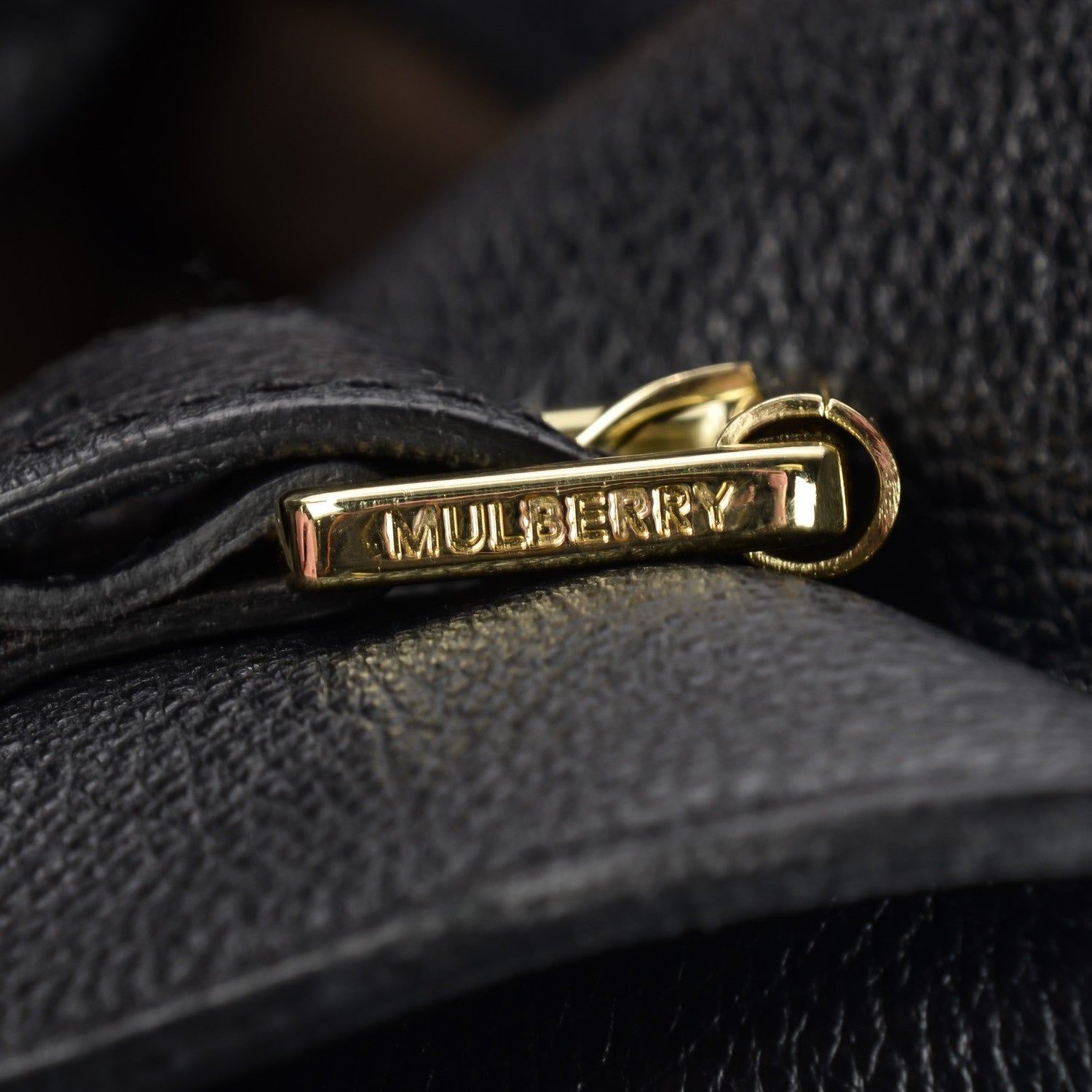 Mulberry Natural Leather Piccadilly Black 3 of 13