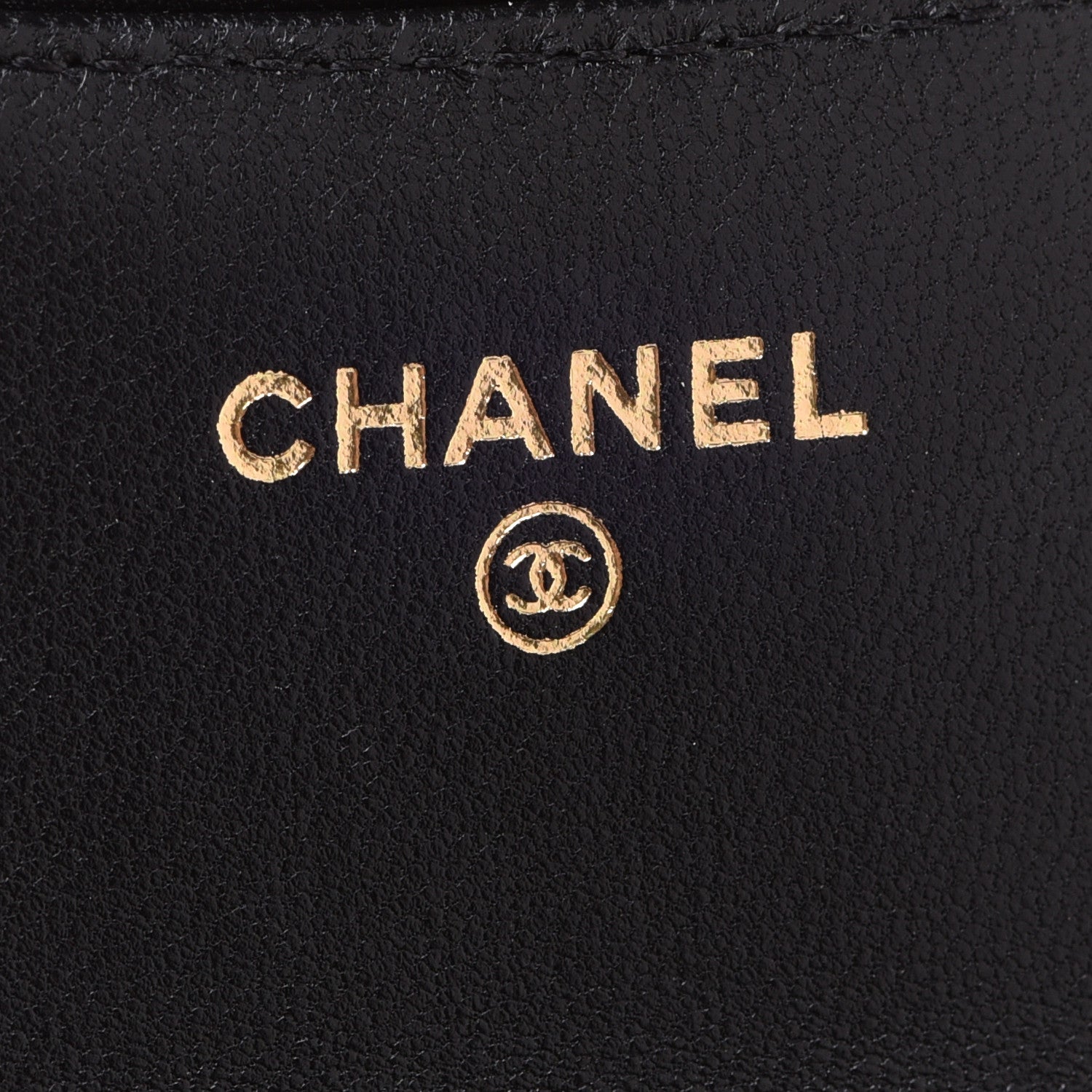 Chanel Lambskin Quilted Top Handle Flap Coin Purse With Chain Black 6 of 14