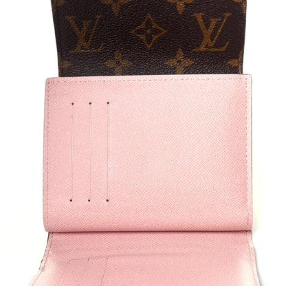 Louis Vuitton Monogram Ariane Compact Wallet Rose Ballerine 6 of 11