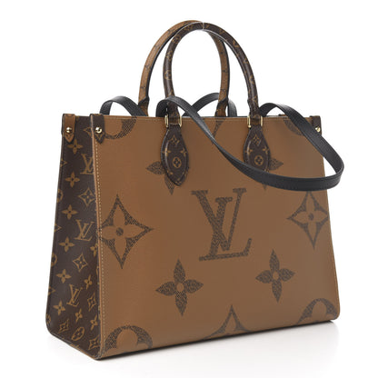 Louis Vuitton Reverse Monogram Giant Onthego MM 2 of 9