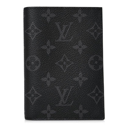 Louis Vuitton Monogram Eclipse Passport Cover 1 of 9