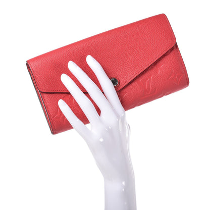 Louis Vuitton Empreinte Sarah Wallet NM Poppy 2 of 9