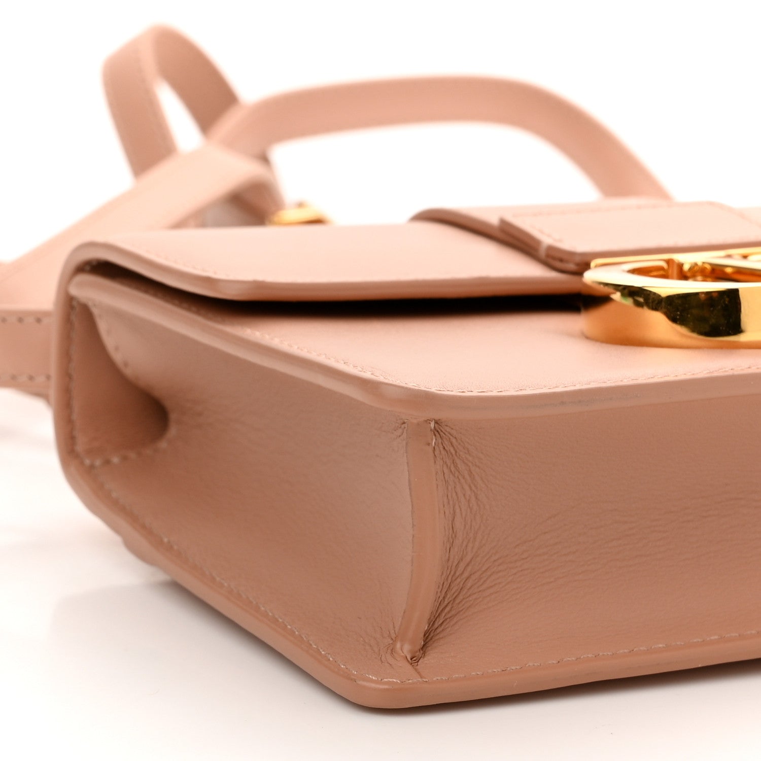 Christian Dior Box Calfskin Micro 30 Montaigne Flap Bag Rose Des Vents 8 of 10