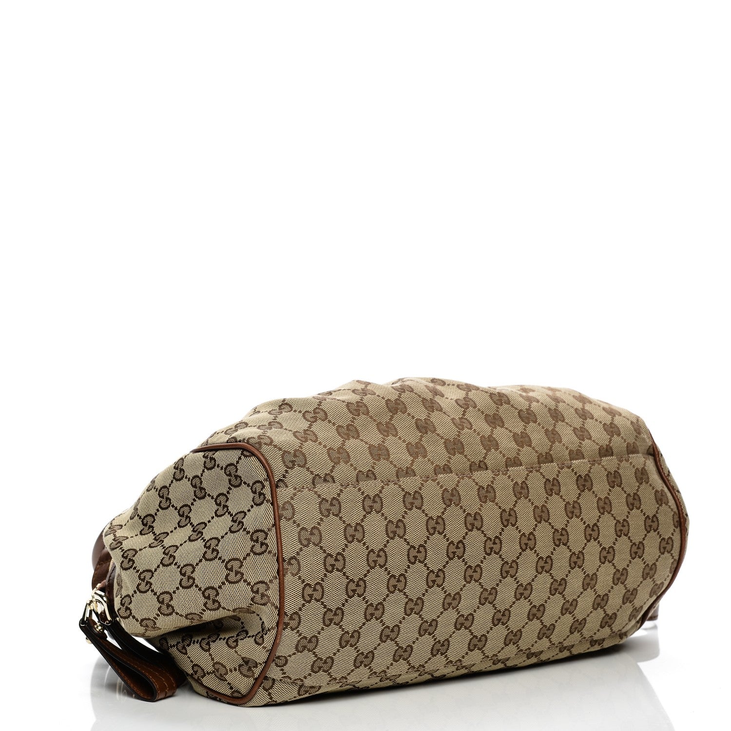 Gucci Monogram Medium Sukey Boston Brown 4 of 8