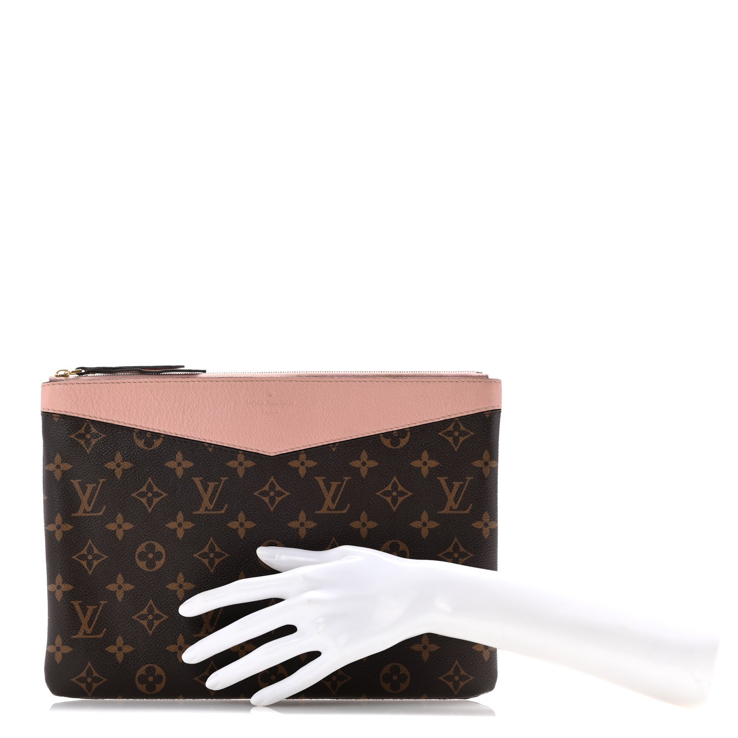 Louis Vuitton Monogram Daily Pouch Rose Poudre 2 of 7