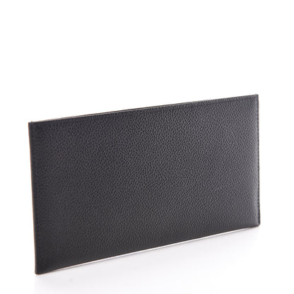 Louis Vuitton Calfskin Felicie Chain Wallet Card Holder Insert Black 3 of 6