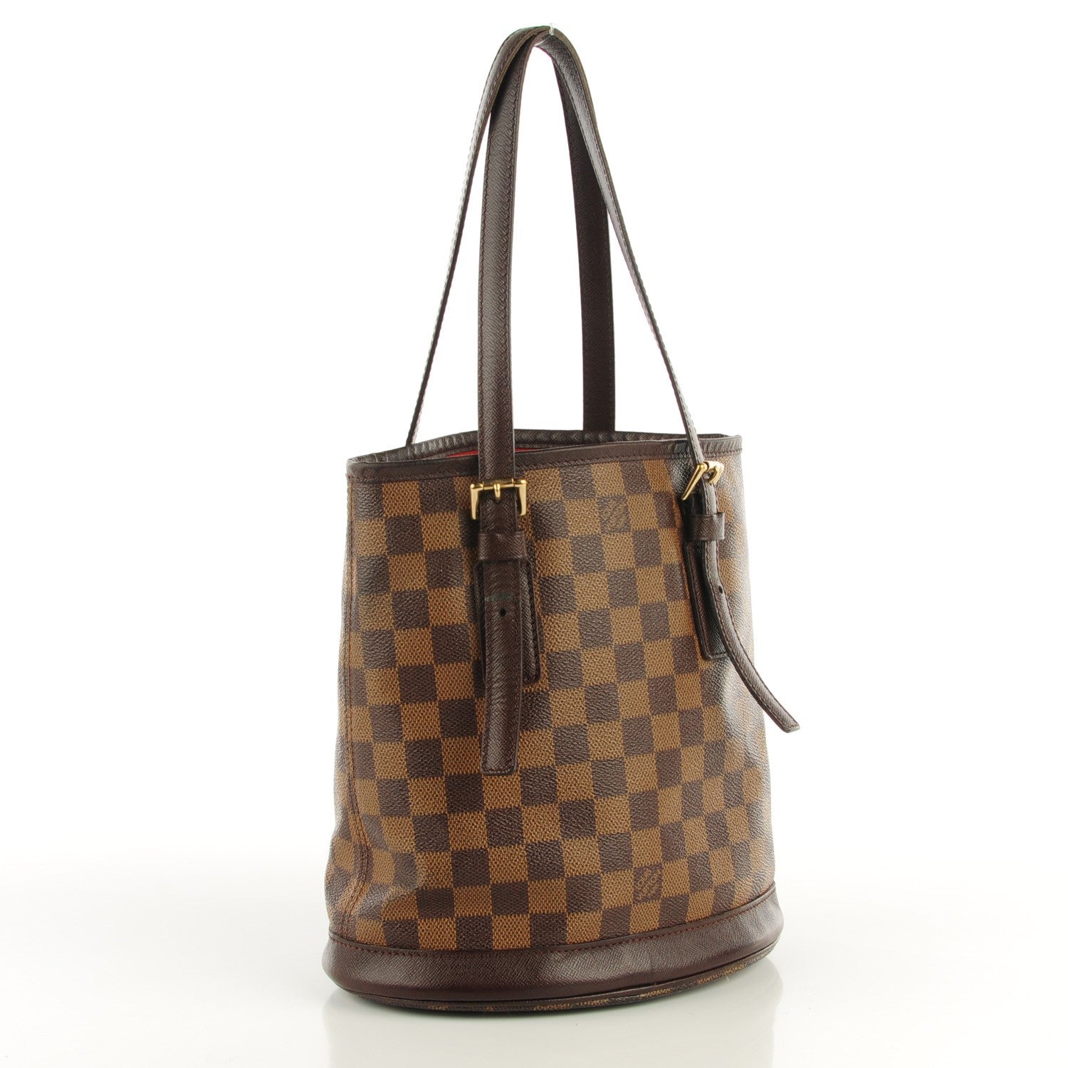 Louis Vuitton Damier Ebene Marais Bucket 23 3 of 7