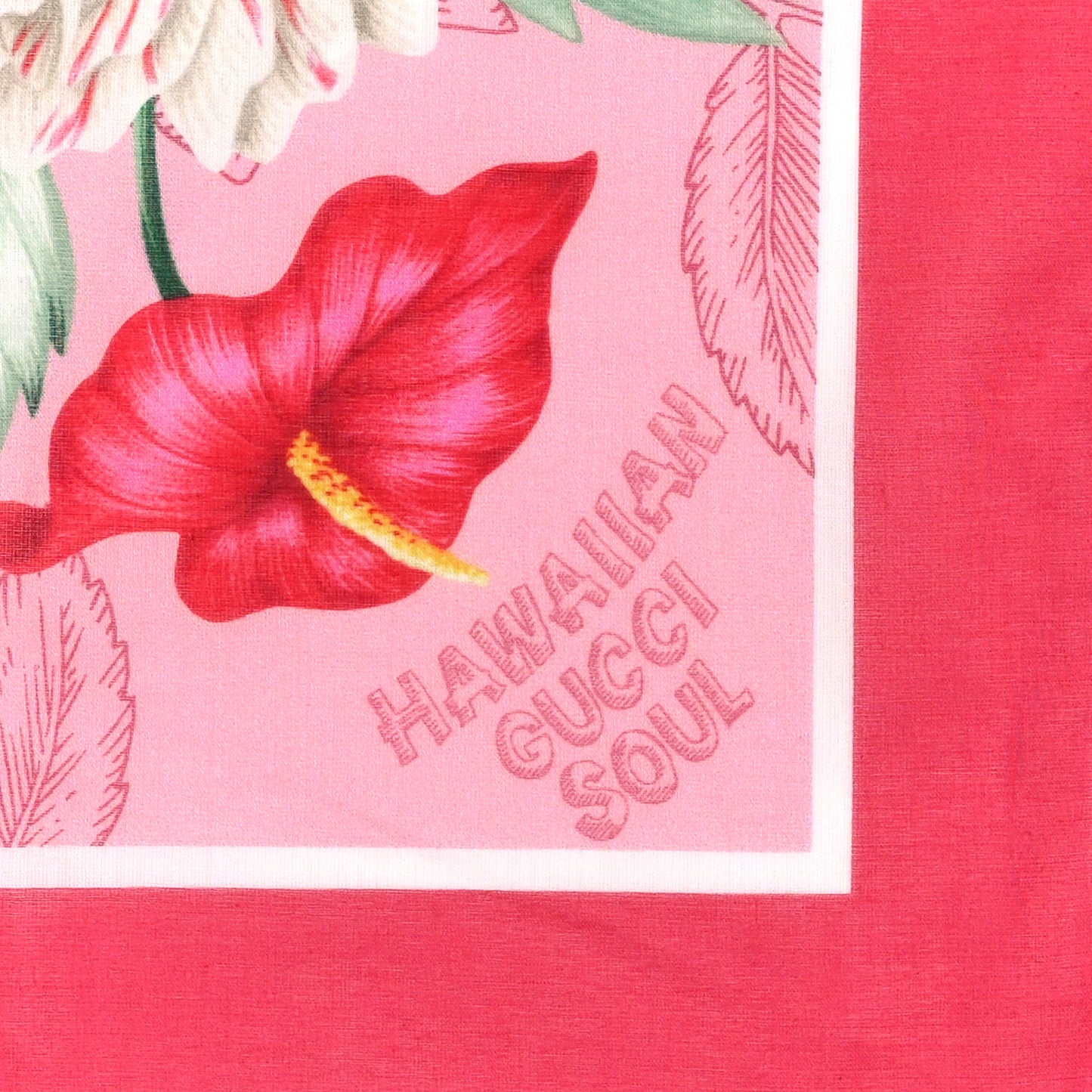 Cotton Voile Lit Dream Square Shawl Roseate
