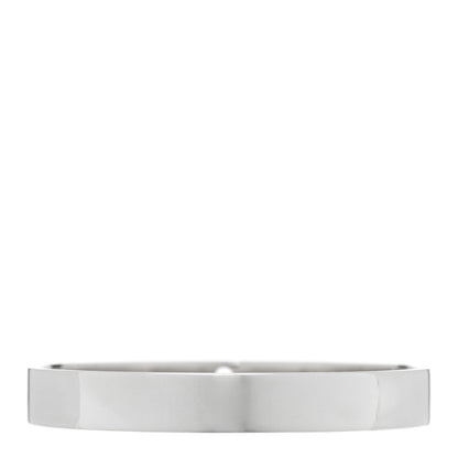Tiffany Sterling Silver Diamond Narrow Locks Bangle Bracelet 2 of 3